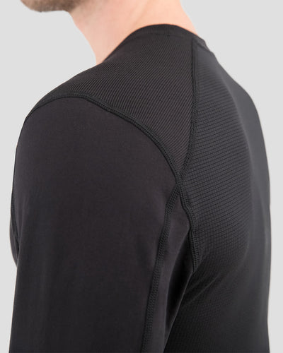Men's Thermolator® Performance Crew | Color: Black |  #color_black