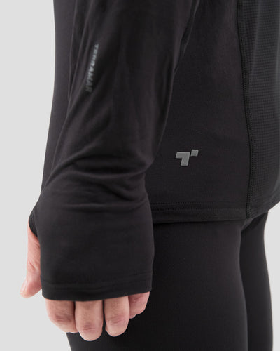Men's Thermolator® Performance Crew | Color: Black |  #color_black