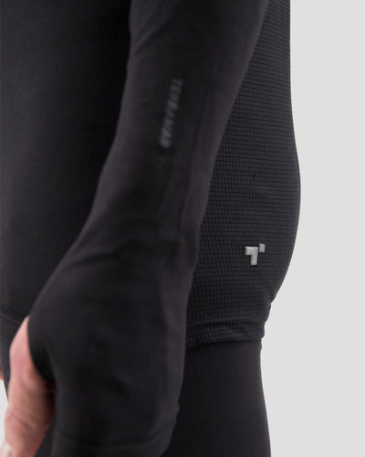 Men's Thermolator® Performance Half Zip | Color: Black |  #color_black