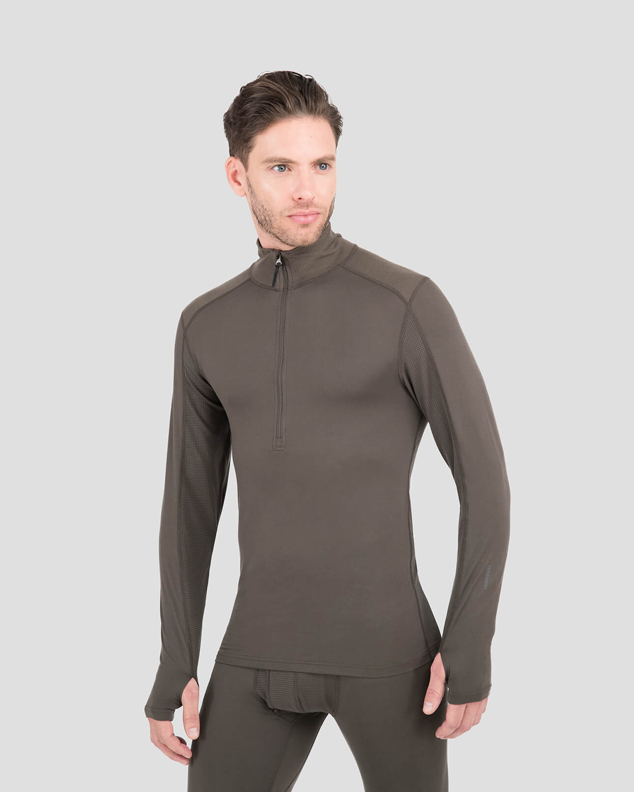 Men's Thermolator® Performance Half Zip | Color: Dark Loden |  #color_dark-loden