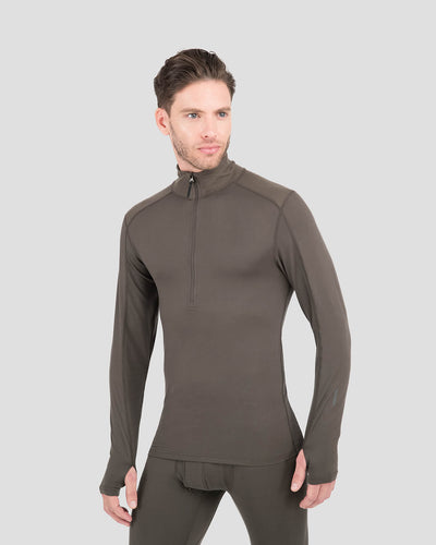 Men's Thermolator® Performance Half Zip | Color: Dark Loden |  #color_dark-loden