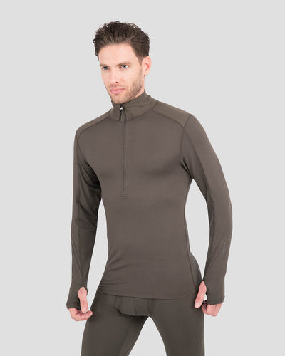 Men's Thermolator® Performance Half Zip | Color: Dark Loden