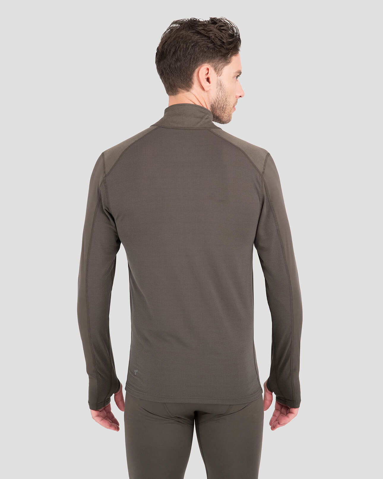 Men's Thermolator® Performance Half Zip | Color: Dark Loden |  #color_dark-loden