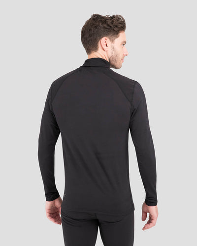 Men's Thermolator® Performance Turtle Neck | Color: Black |  #color_black