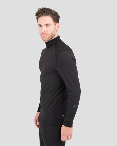 Men's Thermolator® Performance Turtle Neck | Color: Black |  #color_black
