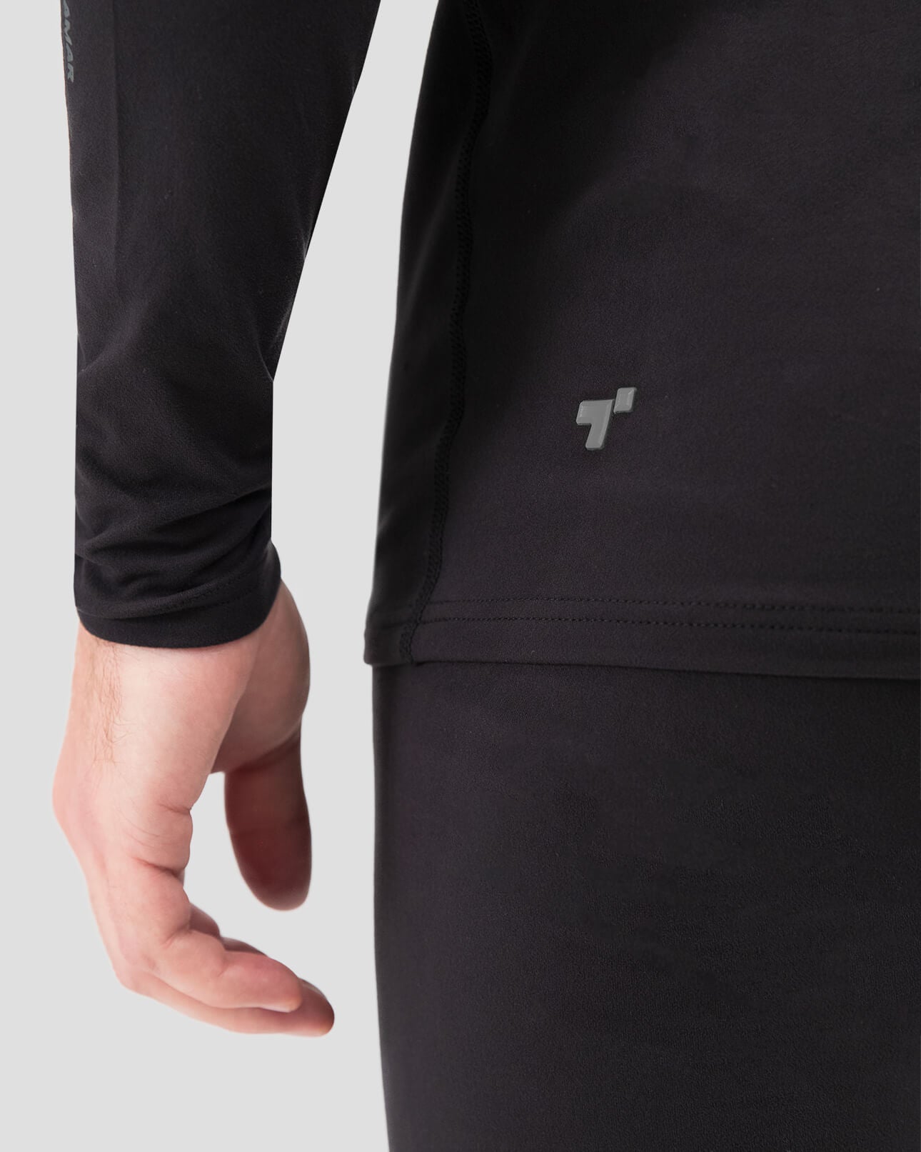 Men's Thermolator® Performance Turtle Neck | Color: Black |  #color_black